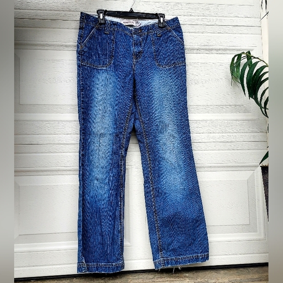 Hydraulic Vintage Blue Flare & Wide Leg Jeans - Picture 1 of 10
